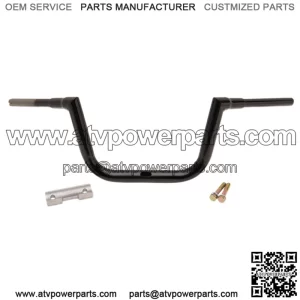 1 1/2" Grande Twin Peaks Handlebars Black 10" End rise LA-7313-61B