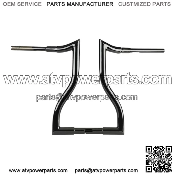 Hammerhead Handlebar 16" Black LA-7316-16B