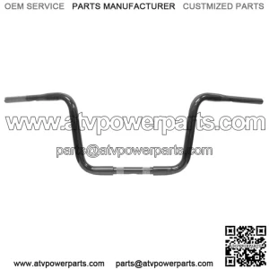 1 1/4in. Handlebar 10in. Ape Black LA-7310-10B