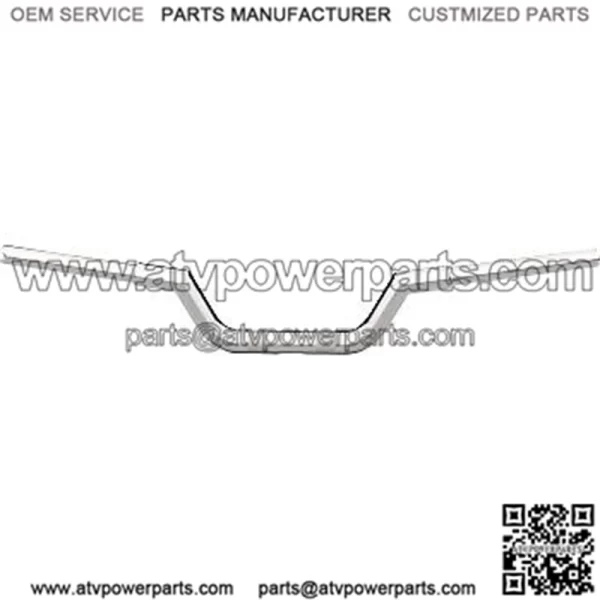 1in. Handlebars 1" Stainless LA-7332-01S