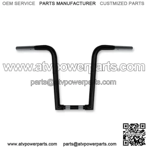 Wild 1 1 1/4in. Chubby Handlebar 16" Outlawz - Blackout WO616B