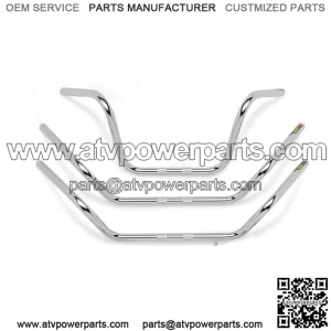 1in. Handlebar Low-Rise Drag Bar (Dimpled) - Chrome 300915