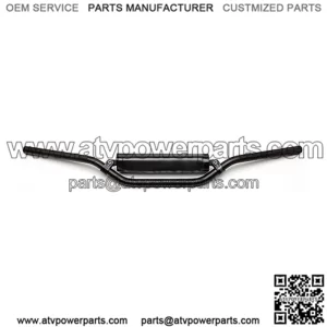 7/8" Mini Handlebars Black 816-01-BK-01-185