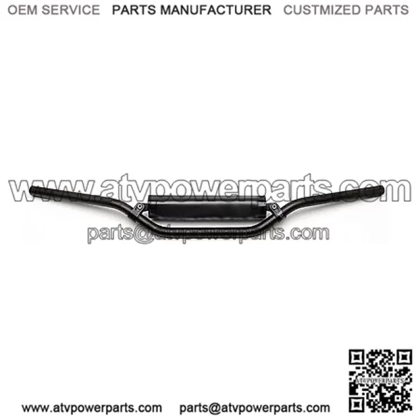 7/8" Mini Handlebars Black 816-01-BK-01-185