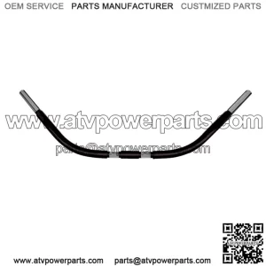 Wild 1 1 1/4in. Chubby Handlebar Springer Beach Bar - Black WO551B