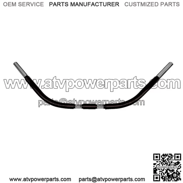 Wild 1 1 1/4in. Chubby Handlebar Springer Beach Bar - Black WO551B