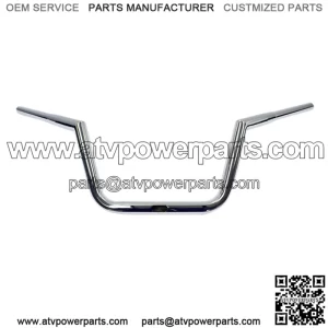1 1/4" Twin Peaks Handlebars Chrome LA-7312-60