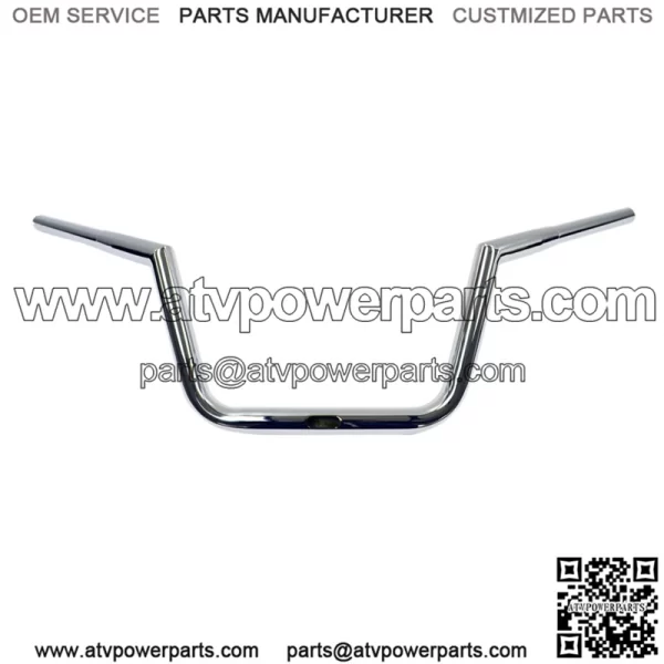 1 1/4" Twin Peaks Handlebars Chrome LA-7312-60