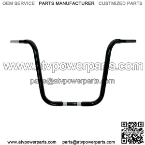 3 1/4" Buffalo touring Handlebars Gloss Black
