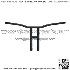 1" Throttle-By-Wire Handlebars Black 6244-2015