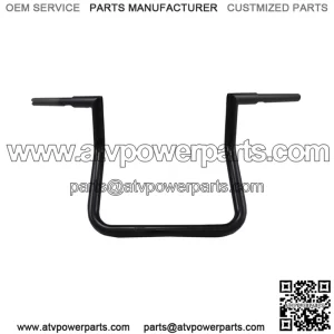 1-1/4" Twin Peak Challenger Handlebar 10" Black LA-7368-10B