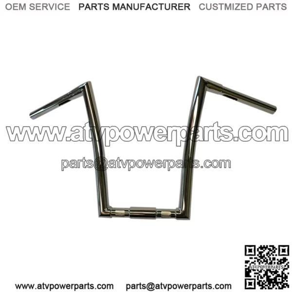 1 1/4" Strip Handlebars 14" Chrome Spr - 14" 0601-3572