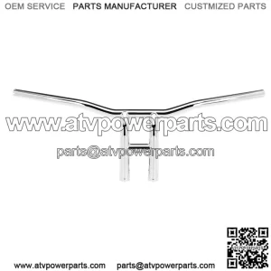 1" Throttle-By-Wire Handlebars Chrome 6260-1055
