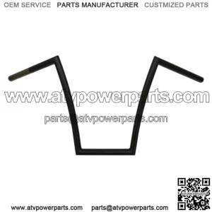 1" Stripper Handlebars Flat Black 0601-2549