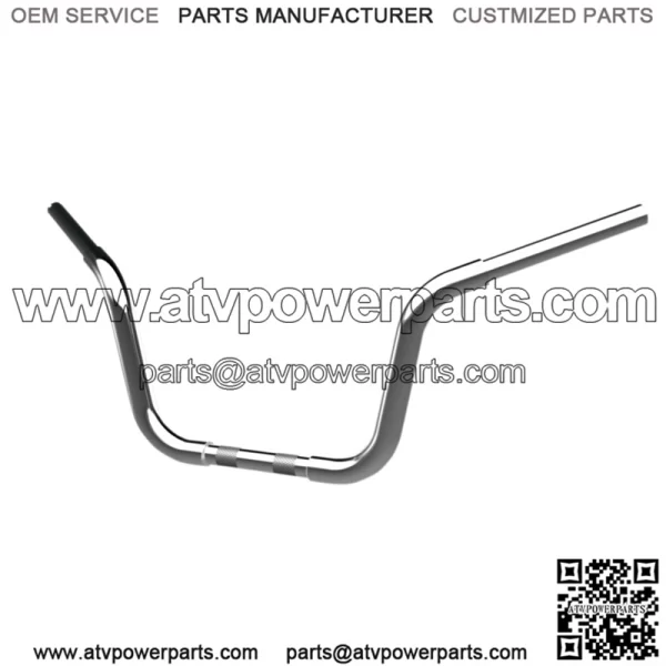 1 1/4in. Heritage Handlebar Chrome 300330
