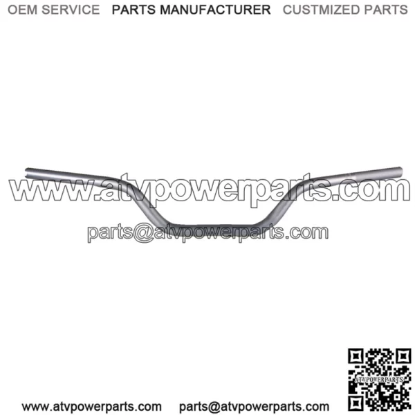 V-Twin MOTO Handlebar 1 1/8" Silver H691CFS