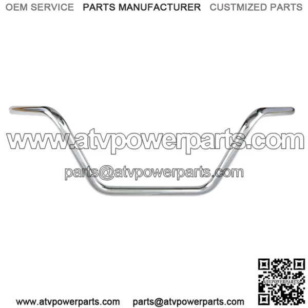 1in. Handlebar Chrome Buckorn Medium Bend