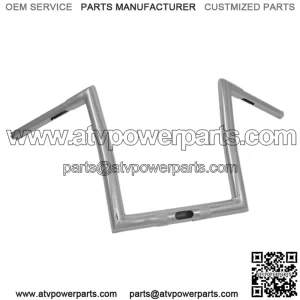 1 1/4" Handlebars 12" Chrome 0601-3985