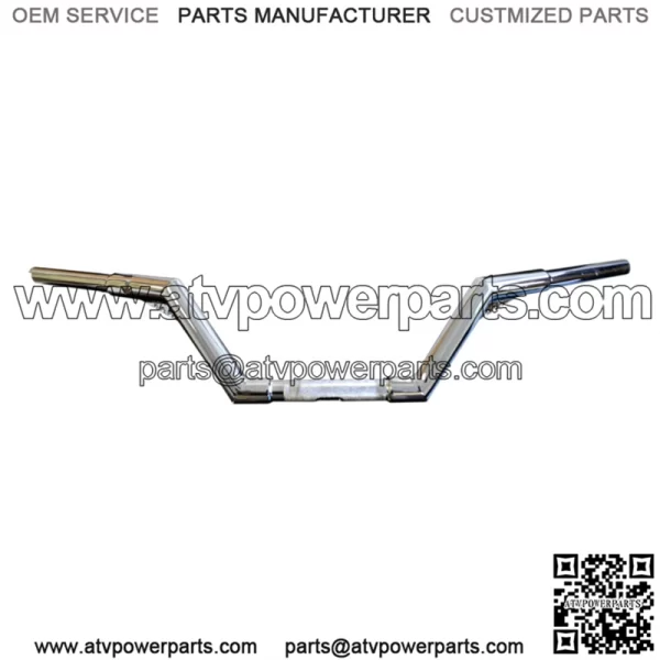 1 1/4" V-Line Handlebars Standard Chrome TM-2019CH