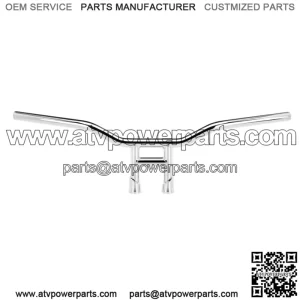 1" Handlebars Slotted Chrome 6218-1056
