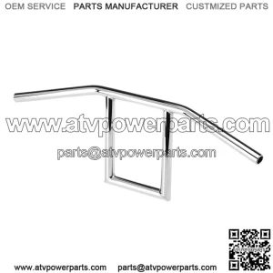 1" Handlebars Slotted Chrome 6006-1056