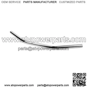 1in. Handlebar Drag Bar - 27 Degree Bend - Chrome 650-08411