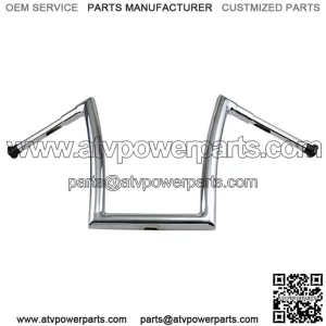 1.5" Strip Handlebars 14" Chrome 0601-4886