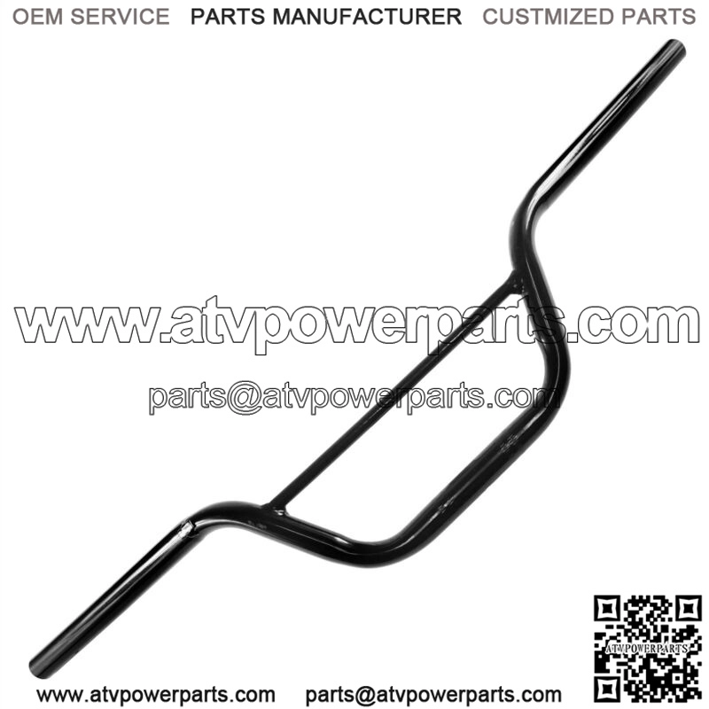 Black Handlebar Handle Bar fits Yamaha Warrior 350 YFM350X 1987 1988 1989 - 2001 (For: Yamaha)