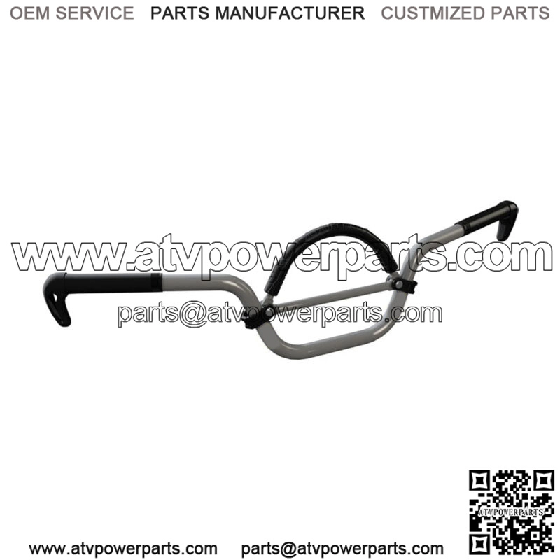 2881236 Mid Rise ProTaper Heated 6" Handlebar Snowmobile RMK 600 800 (For: Polaris)
