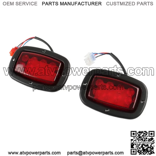 Golf Cart LED Headlight and Tail Light Kit  Fits For Club Car DS Carts 1993-UP - Image 5