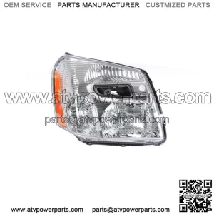 Headlights For 2005-2009 Chevy Equinox Halogen Type Chrome Housing Right Side RH