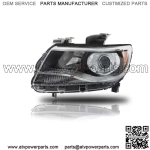 Headlight For 2015-2021 Chevy Colorado LT/Z71/ZR2 Halogen Chrome Left Side