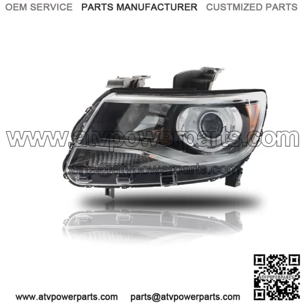 Headlight For 2015-2021 Chevy Colorado LT/Z71/ZR2 Halogen Chrome Left Side