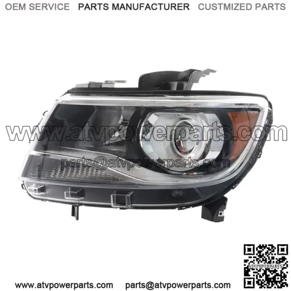 Headlight For 2015-2021 Chevy Colorado LT/Z71/ZR2 Halogen Chrome Left Side - Image 2