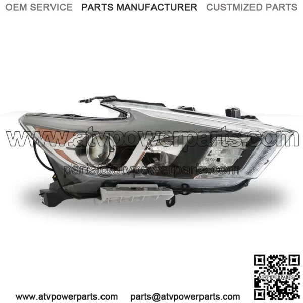 Headlight Fit For 2016-2018 Nissan Maxima S SL SV Halogen w/LED DRL Right Side