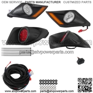 Fits For Yamaha Drive2 Golf Cart LED Headlight Taillight Light Kit  2017-Up