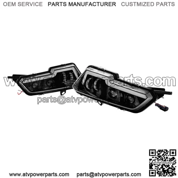 Front led lights with halo Sportsman 570 1000 2415094 2415095 - Image 2