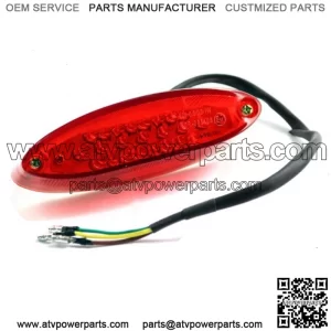 Rear lamp red color