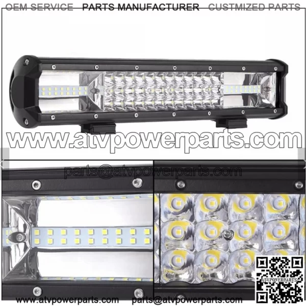 Led bar 15" 108W combo