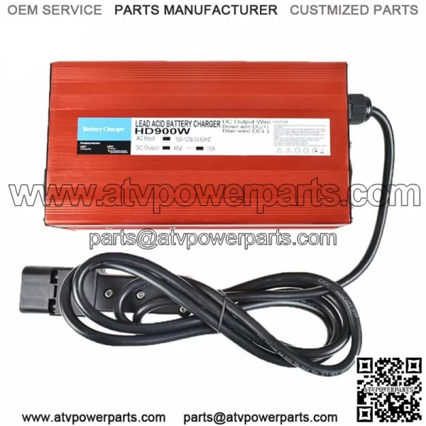 48 Volt 15 AMP Battery Charger For Yamaha G19-G22 Golf Carts - Image 3