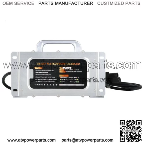 Golf Cart - 48 Volt 15 Amp Battery Charger -2 Pin Handle For Yamaha G19/G22 - Image 3