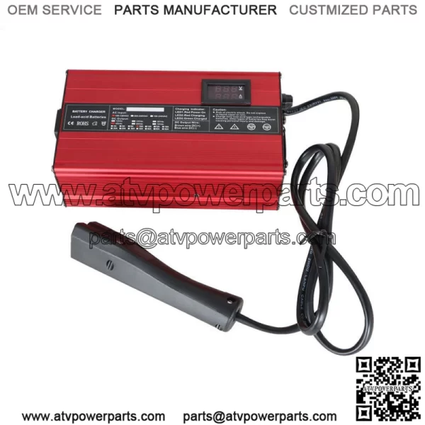 48 Volt 10Amp Battery Charger For EZGO RXV & TXT Golf Carts - Image 2