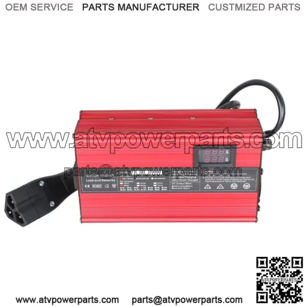 48 Volt 10Amp Battery Charger For EZGO RXV & TXT Golf Carts - Image 3