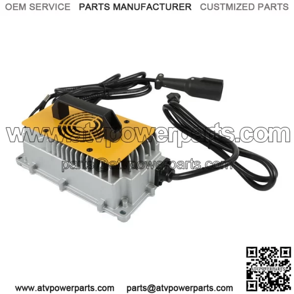 48V 17A Battery Charger For Club Car DS/Precedent Models 3-Pin Round Plug W/ OBC - Image 2