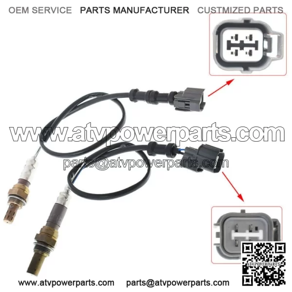 2x Up+Downstream O2 Oxygen Sensors for Acura RSX 02-04 2.0L K20A2 Type-S - Image 4
