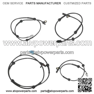 4 ABS Wheel Speed Sensor Front Rear Left Right Fit For 2007-2012 Nissan Sentra
