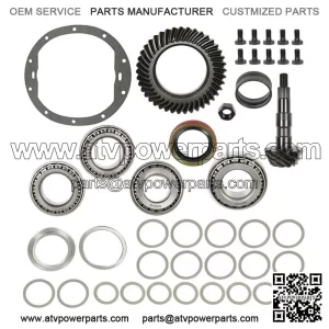 For Chevy GM 8.5" 10-Bolt Gears 3.73 Ratio and Master Bearing Installation Kit