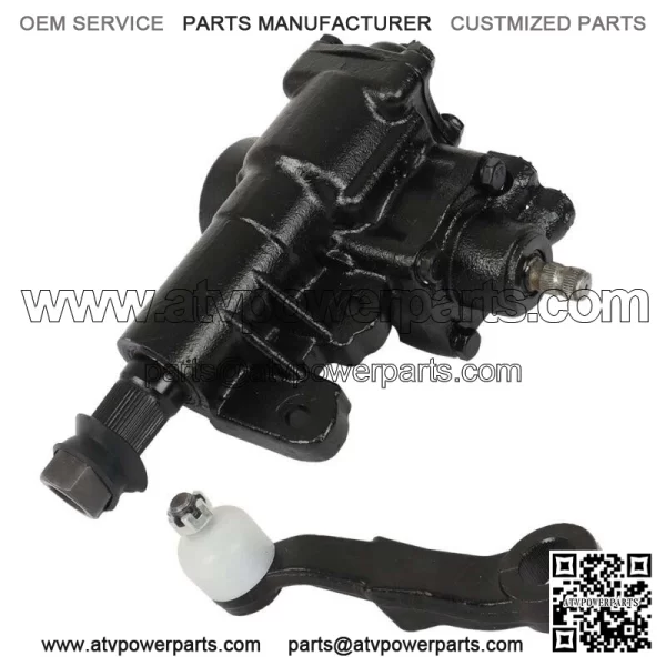 For 1985-1991 Toyota 4Runner 1989-1991 Pickup 3.0L Power Steering Gear Box Black