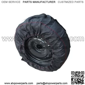 Package Of 4 Black With Black Handle 600D For 22??-31?? Tyre Bags Tyre