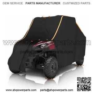UTV Storage Sun Rain UV Cover for Polaris Ranger RZR XP 1000 RZR 570 900 (Fits: Yamaha Rhino 660)